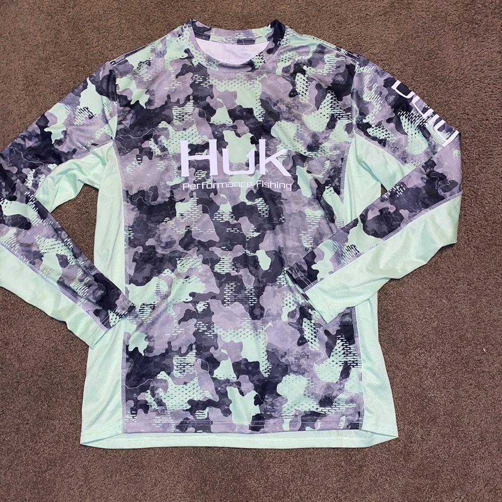 mens huk fishing shirt